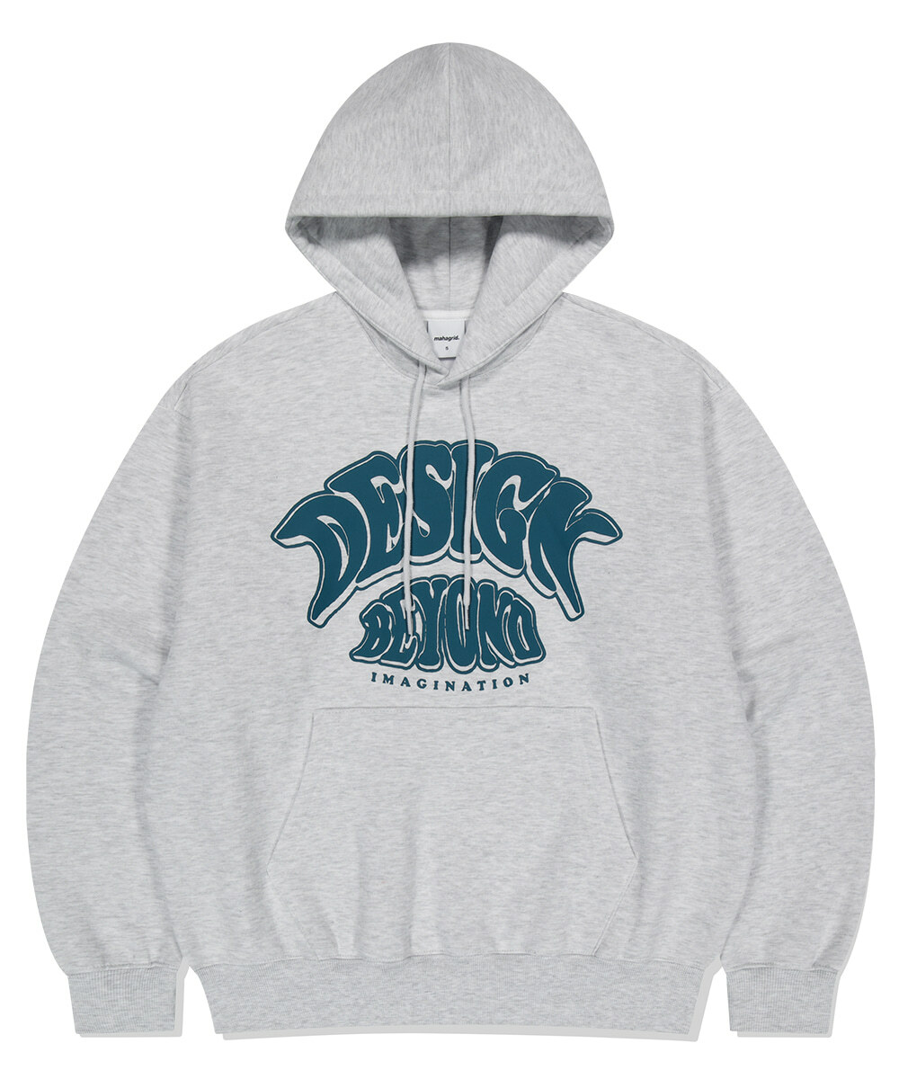 mahagrid - BEYOND HOODIE (LIGHT GREY)