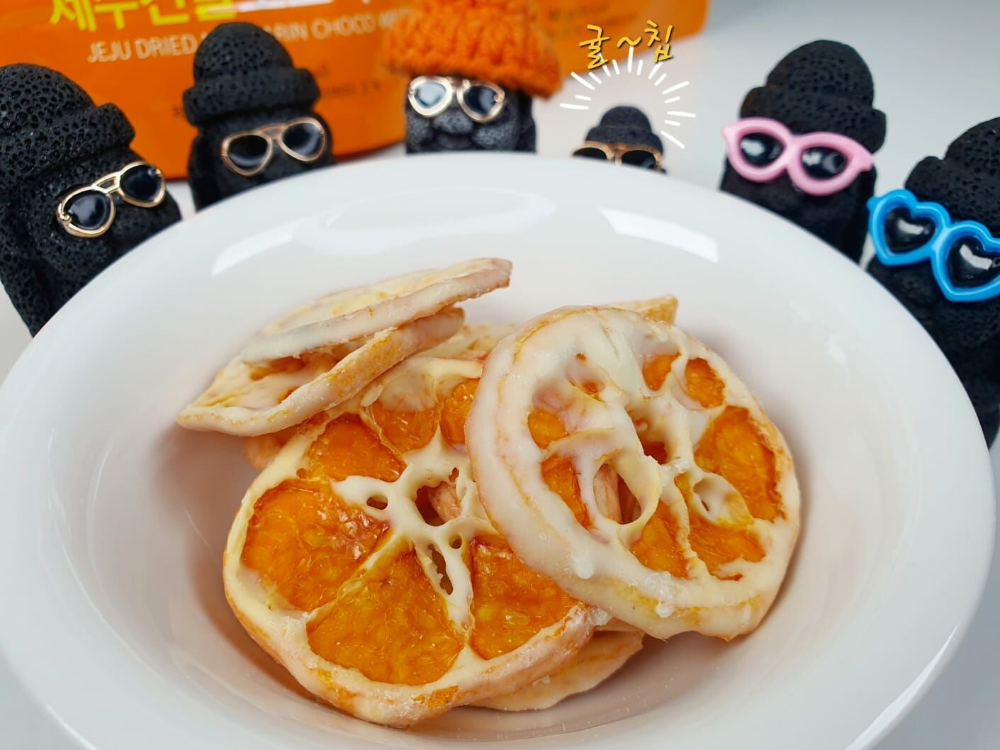 【直播】LL072155 濟州柑橘白朱古力水果乾（一套三包）