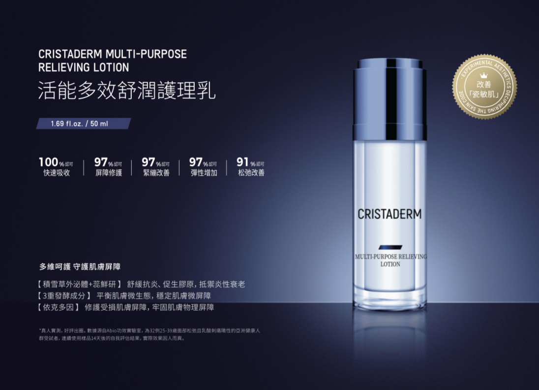 韓國CRISTADERM活能多效舒潤護理乳50ml