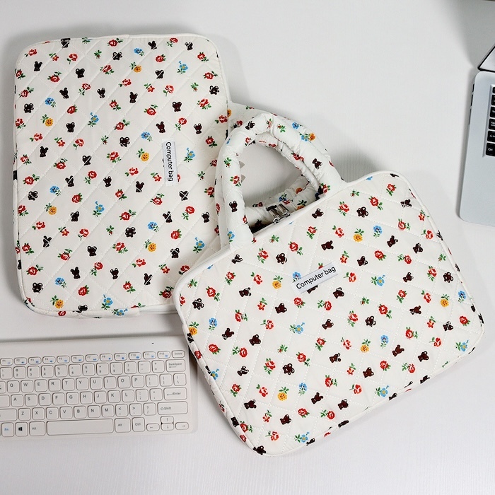 《90201》花花熊熊ipad/電腦包