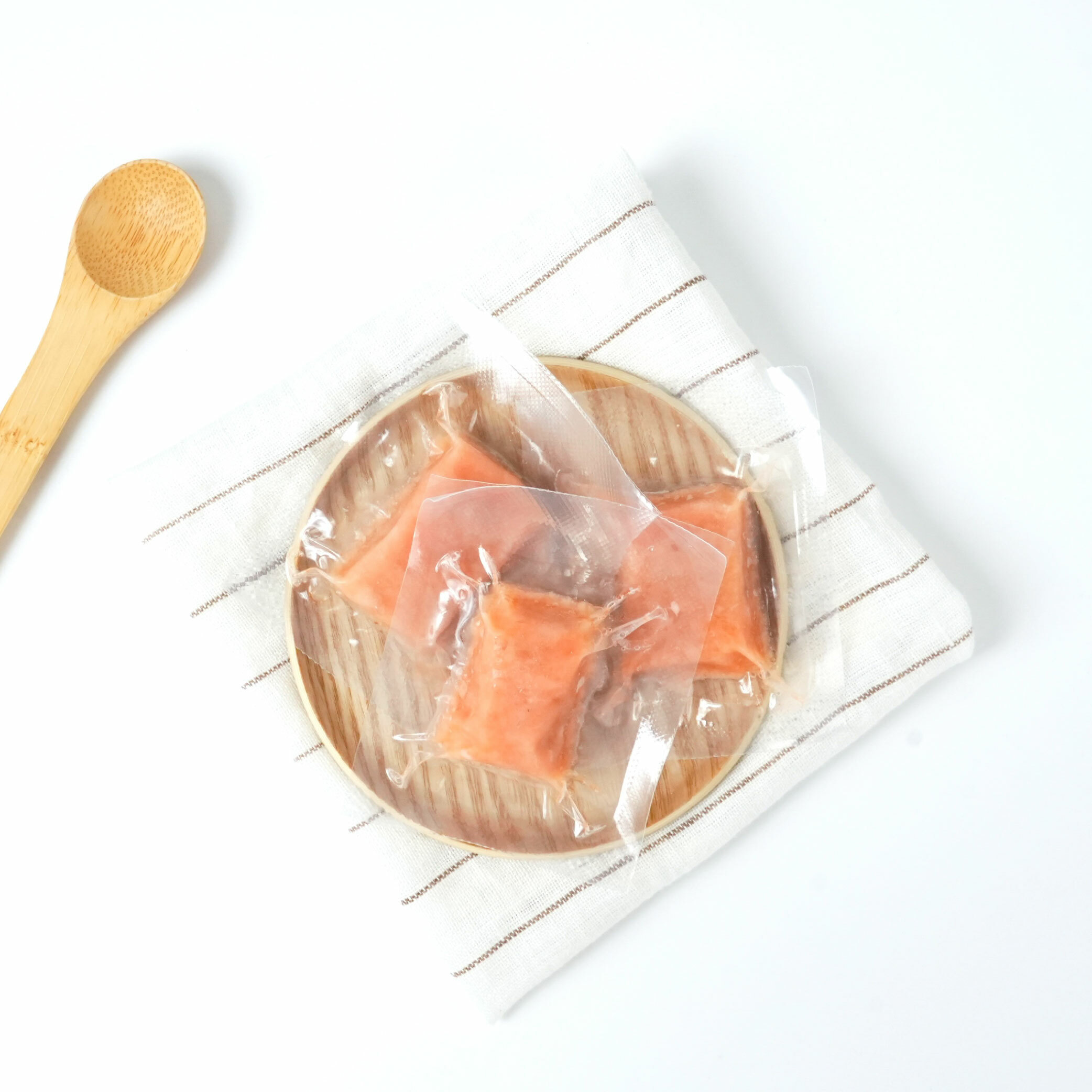 寶寶一口系列｜鮭魚絞肉｜單包入(約6-10塊)｜適合1歲以上｜冷凍