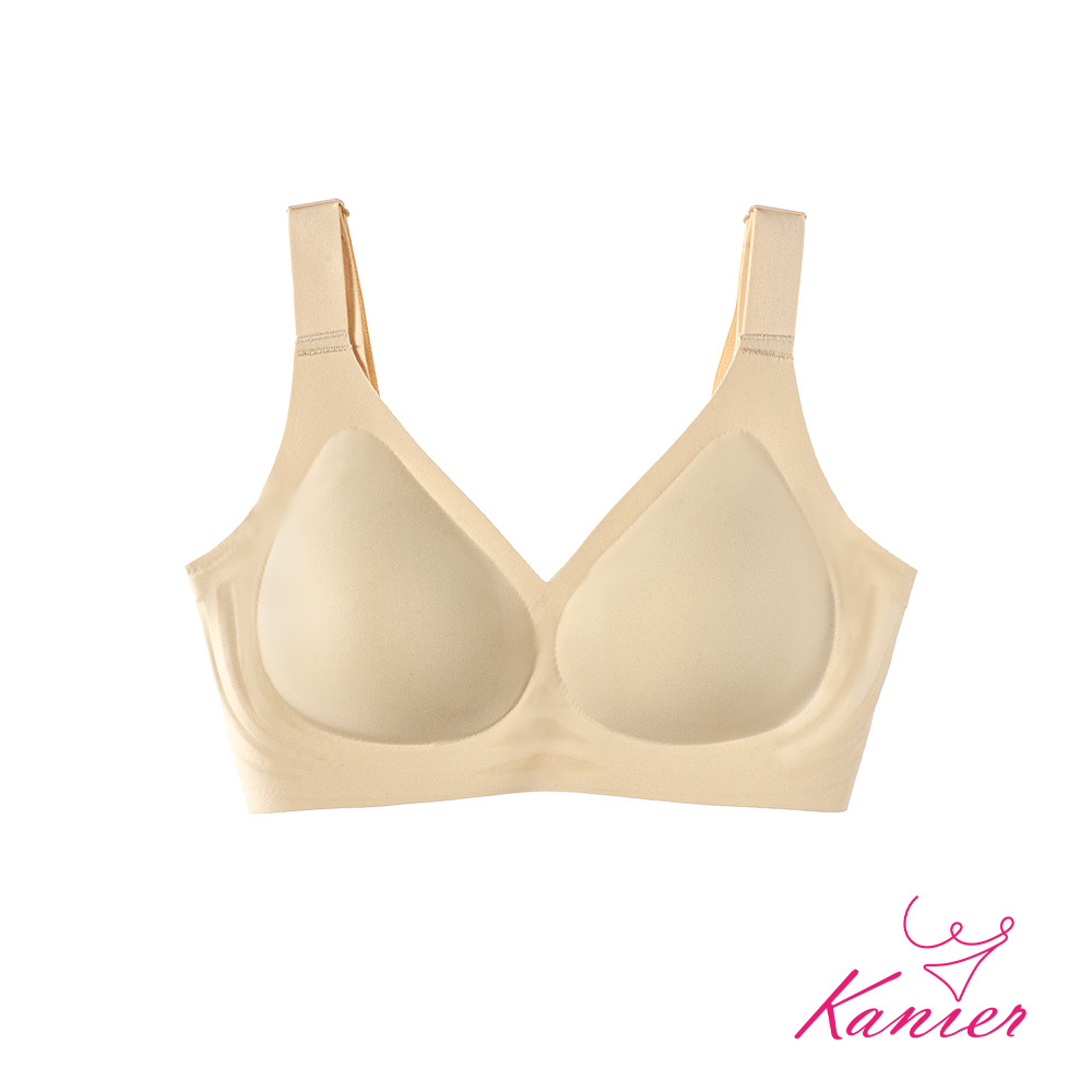 【Kanier卡妮兒】天使14D的喜悅‧零著感無鋼圈集中型內衣【5801 柔鵝膚 B / C 罩杯】