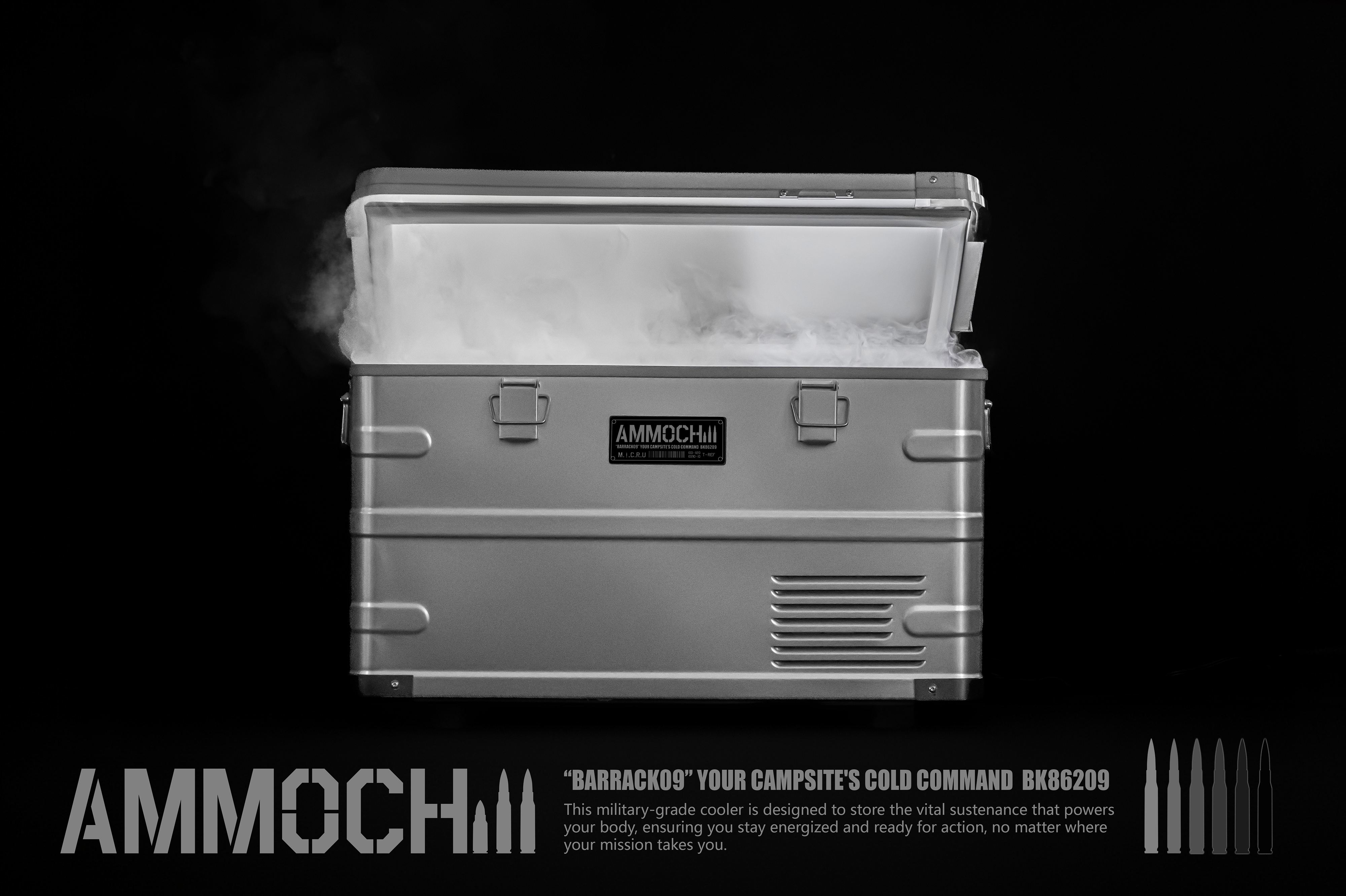 ❚BARRACK09❚AMMOCHILL 35L 雙槽雙溫控車載行動冰箱