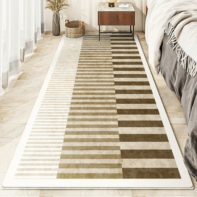 Popular bedroom bedside carpet (140x200CM (front upgraded thickened fabric, formaldehyde-free)) (HH947)