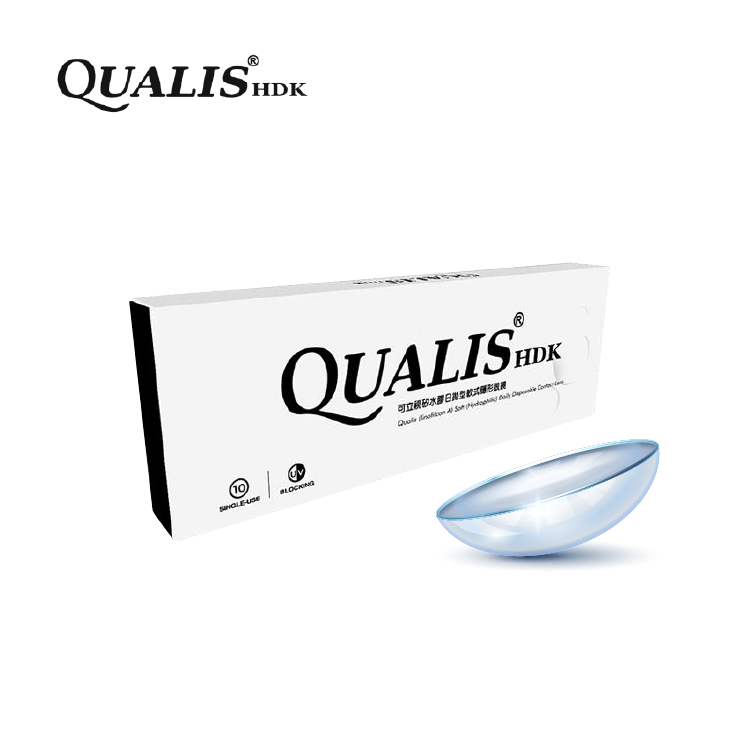 高視能ivision 可立視Qualis 矽水膠日抛型軟式隱形眼鏡 10片裝