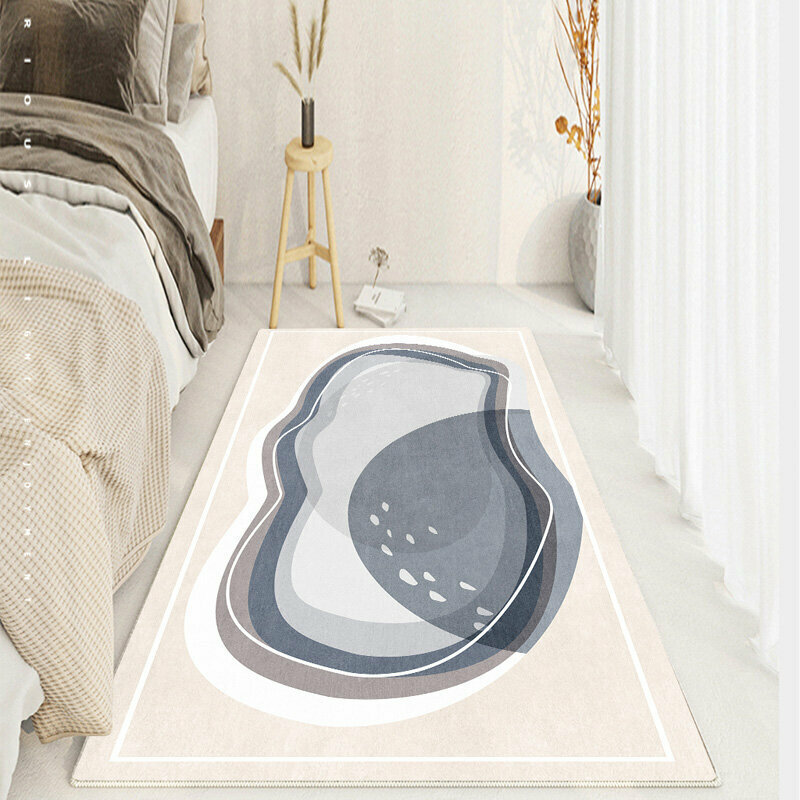 New bedroom bedside carpet (120x160CM (upgraded thickened fabric on the front)) (ZM373)