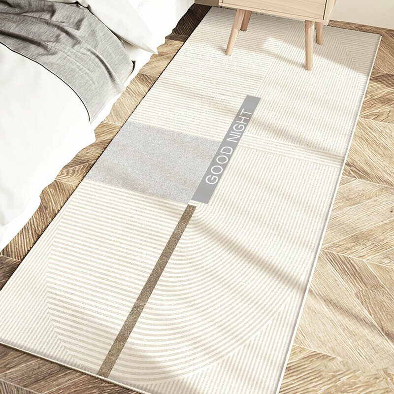 New bedroom bedside carpet (80x120CM (upgraded thickened fabric on the front)) (ZM351)