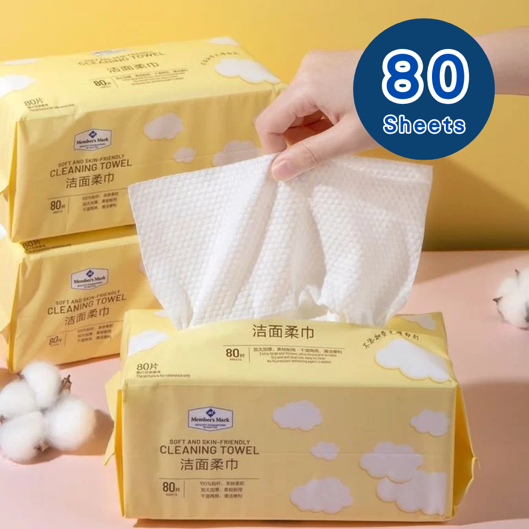 MM 潔面柔巾 (80片/包)