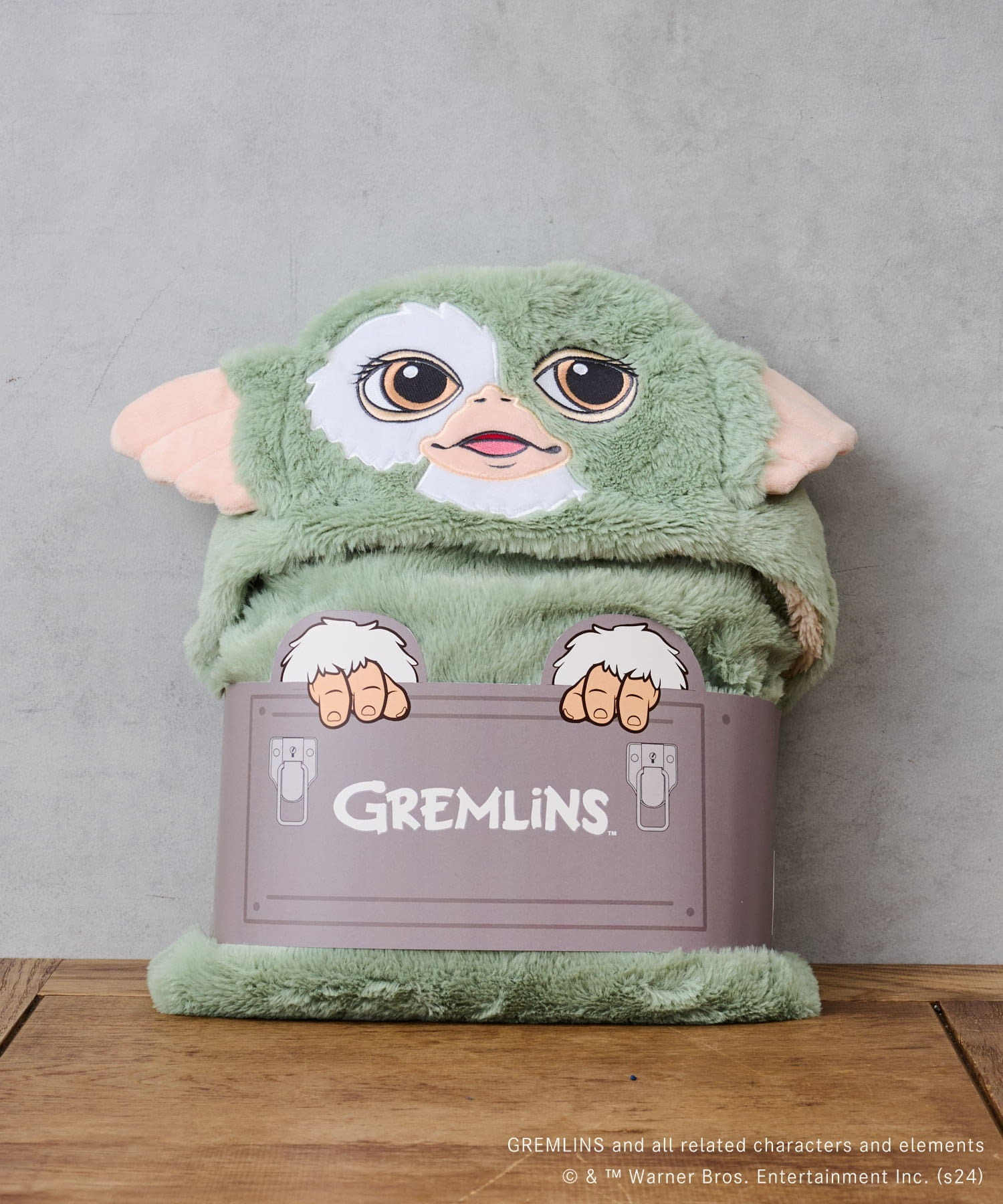現貨┃GREMLINS 小魔怪 小精靈 薄荷綠 限定色 毛毯 懶人毯