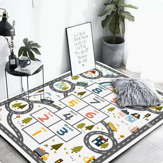 New cartoon children's carpet (160x230CM) (ZJ881)