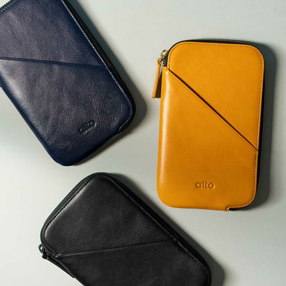 Alto 旅行皮革手機收納包-三色