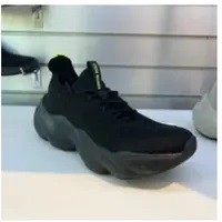 [IMPERFECTION] STEVE MADDEN KENJI MEN'S SNEAKERS,BLACK, KENJ01M1-BLACK [FINAL SALE] (SDF1587)