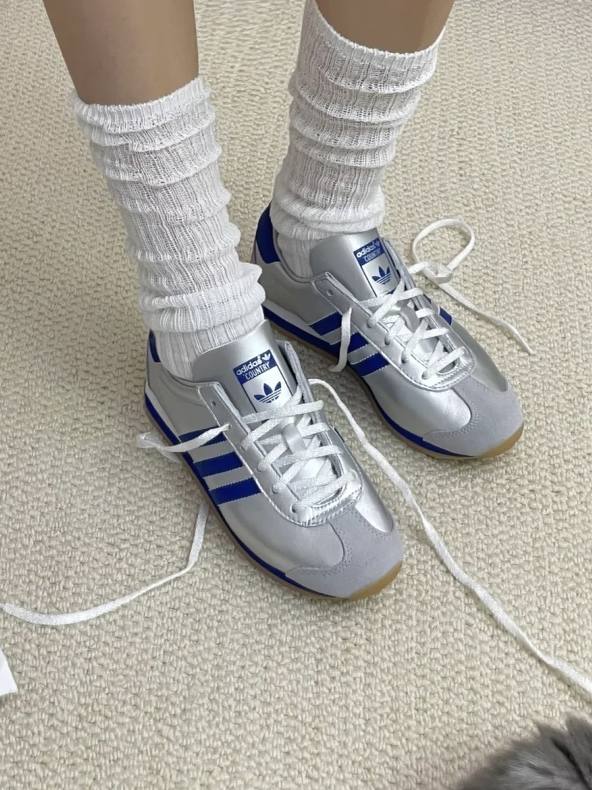 ADIDAS COUNTRY OG 銀藍 灰銀 銀色 焦糖底 復古 男鞋 IE4230 / 預購