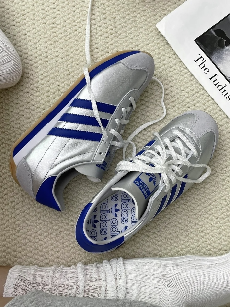 ADIDAS COUNTRY OG 銀藍 灰銀 銀色 焦糖底 復古 男鞋 IE4230 / 預購