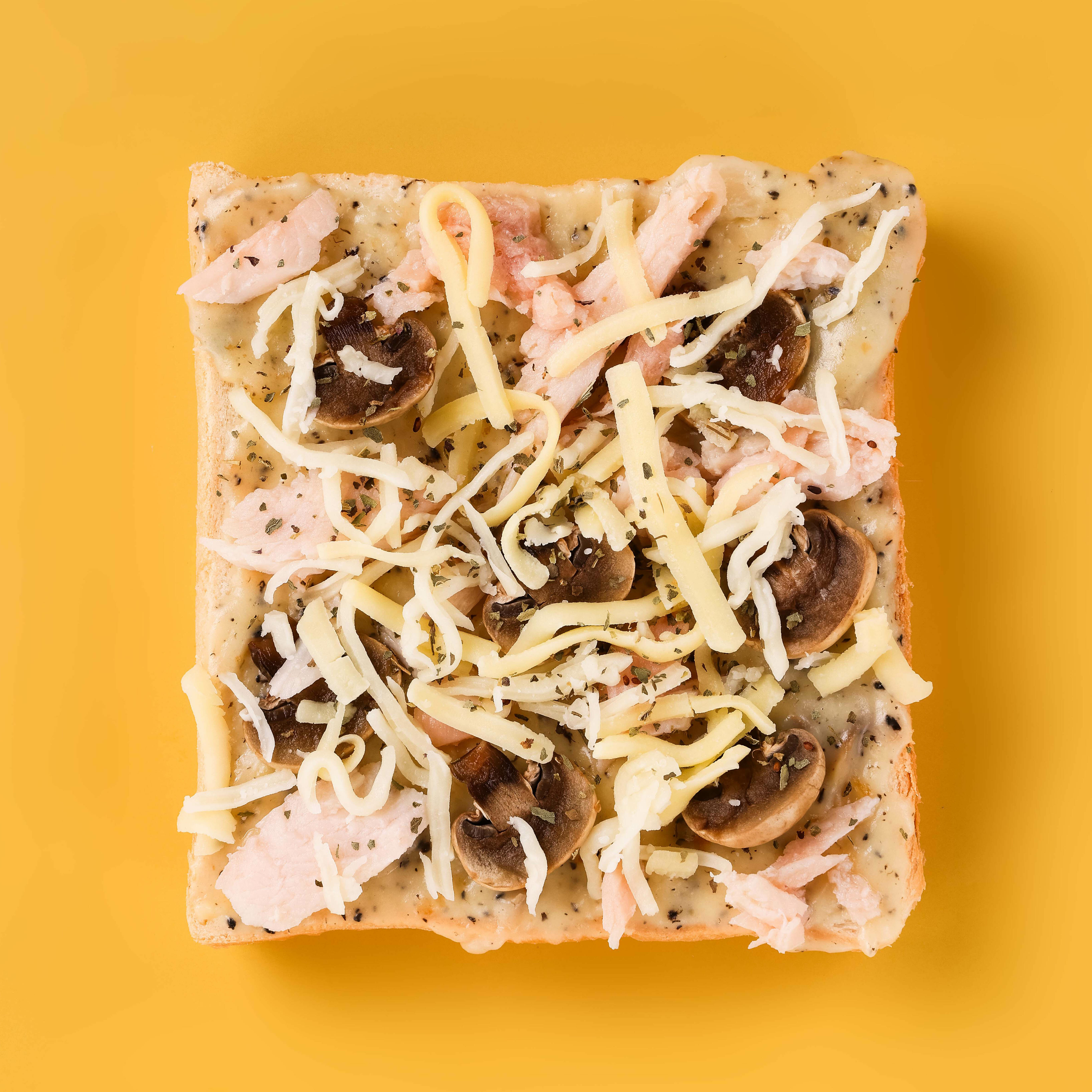 ▌極致輕奢 ▌松露蘑菇燻雞天然奶油軟心鮮奶厚片