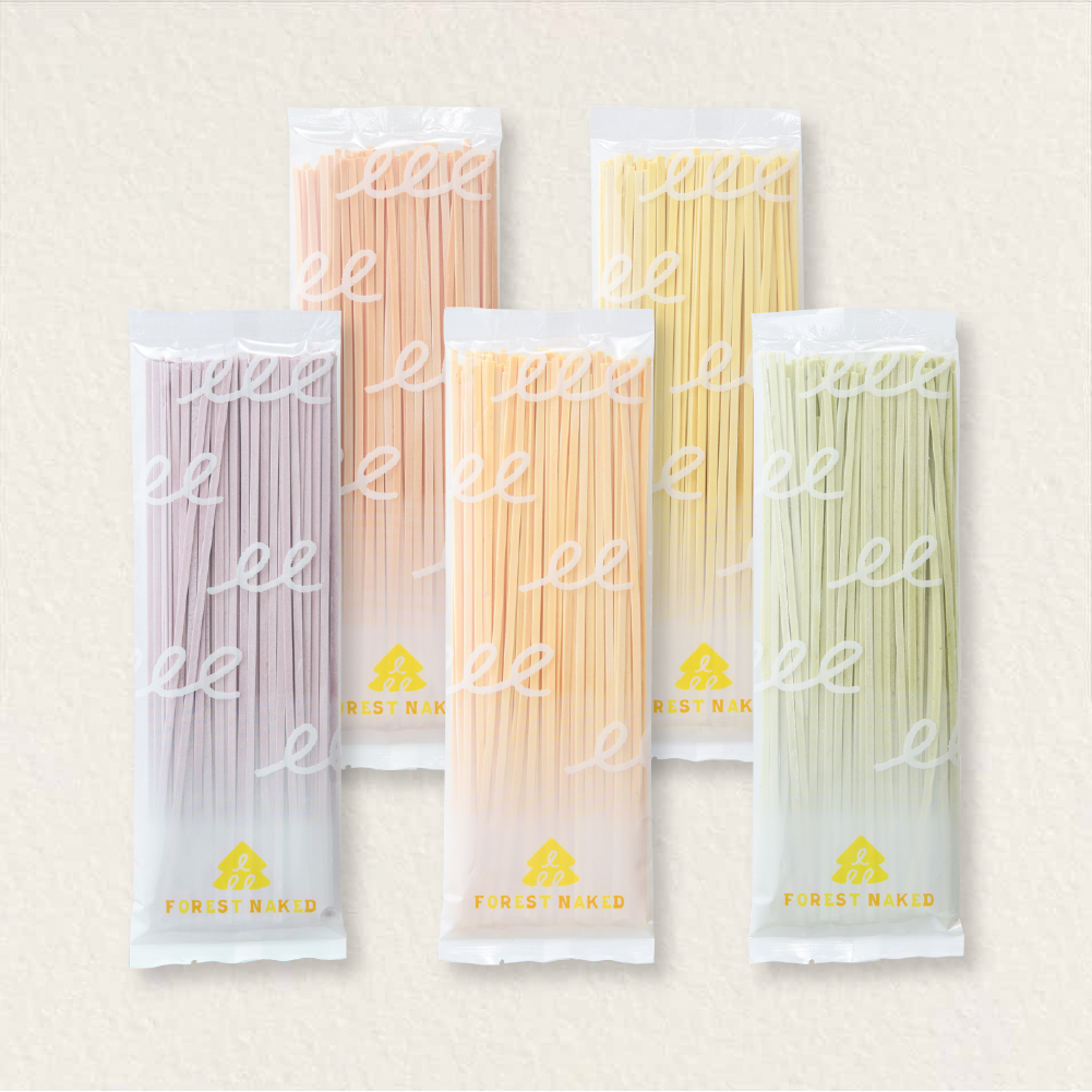 綜合嚐鮮組｜森林裸麵(台灣小麥)｜綜合5包入