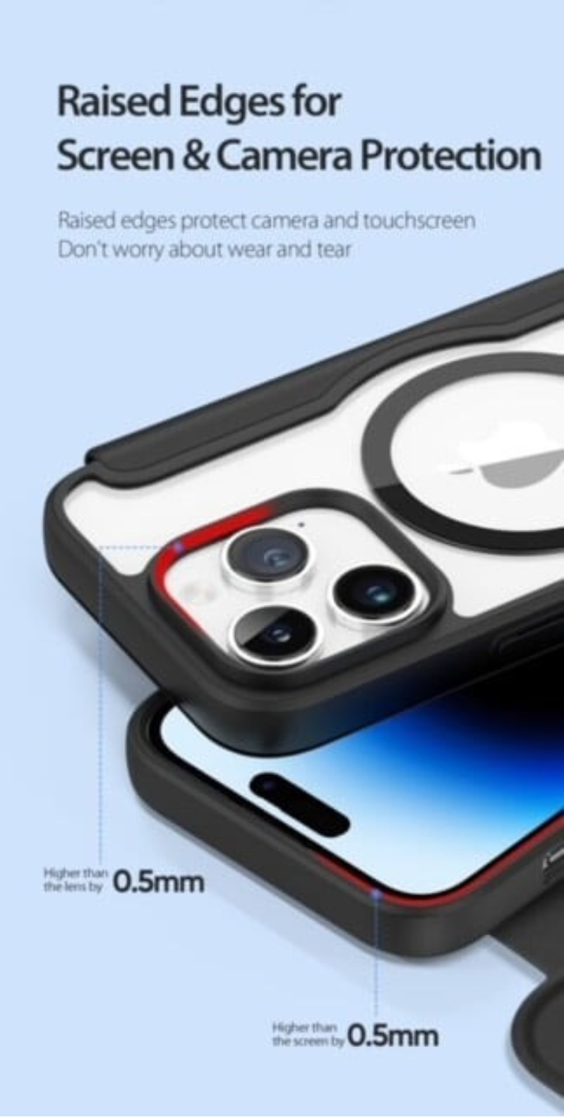 Duxducis iPhone 15系列三合一手機套