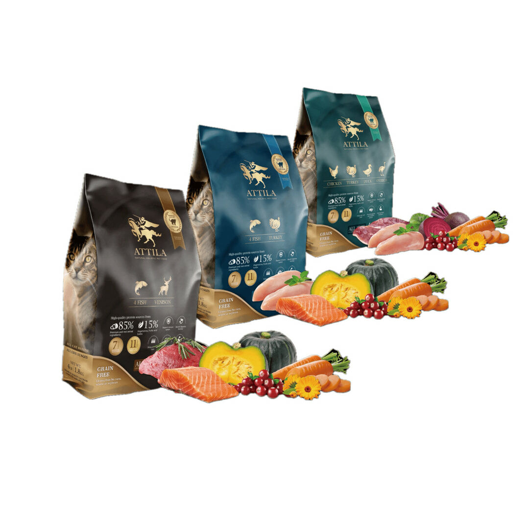 ATTILA 阿提拉 無穀全系列|貓飼料
