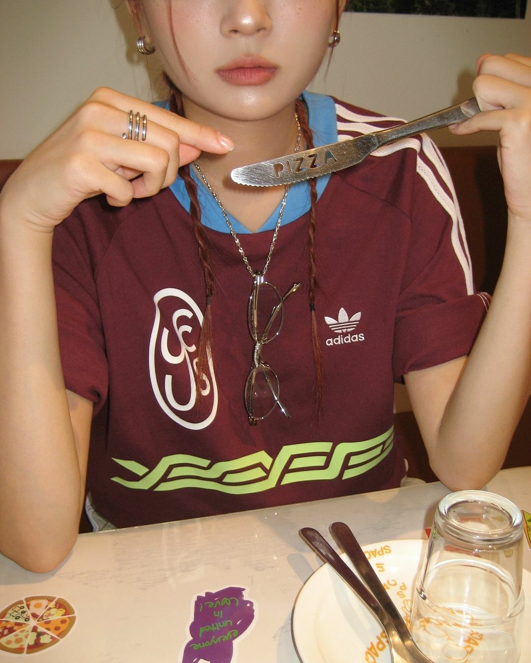 🇰🇷 YESEYESEE X ADIDAS 聯名款 紫黑 湖水綠領  JN5820 酒紅 水藍領 JN5821 /預購