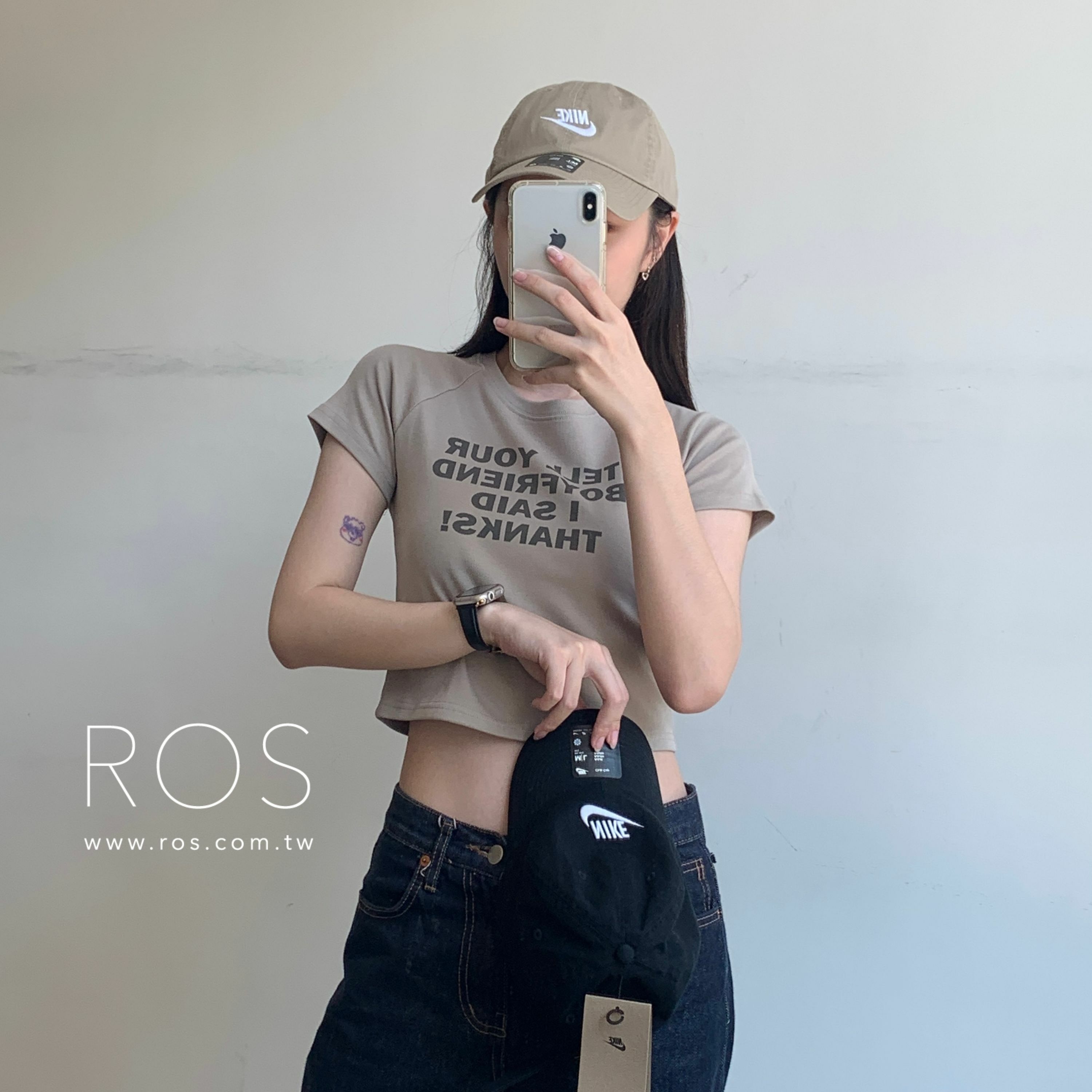 Nike 刺繡小標老帽(2colors)