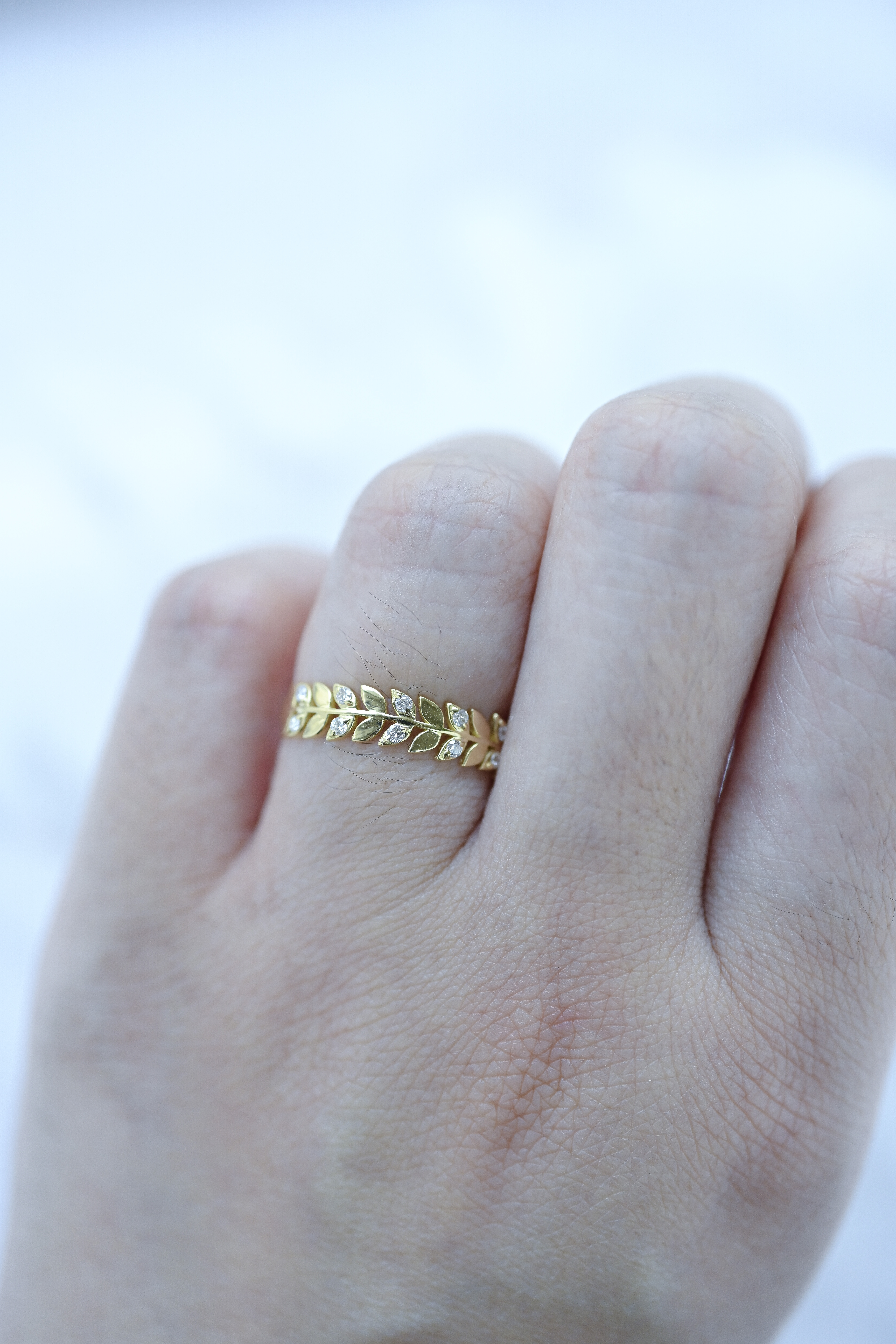 18K Naturelle Diamond Ring