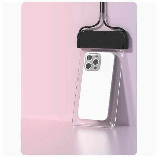 Hot recommended mobile phone waterproof bag [Inkstone Black] [Patented waterproof-360° high-definition photo]