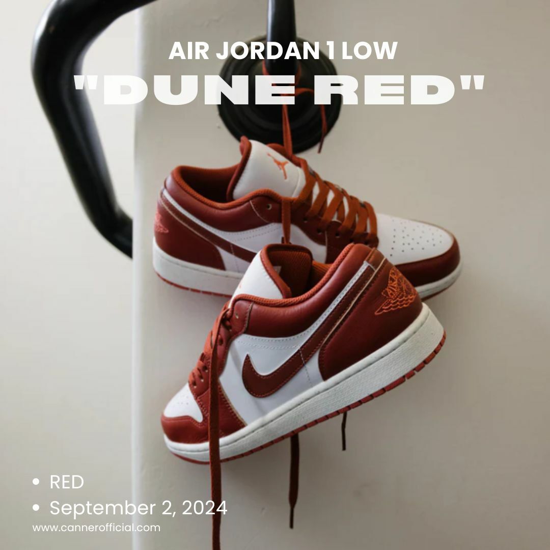 Air Jordan 1 Low "Dune Red" 沙丘紅 男女 FJ3459-160