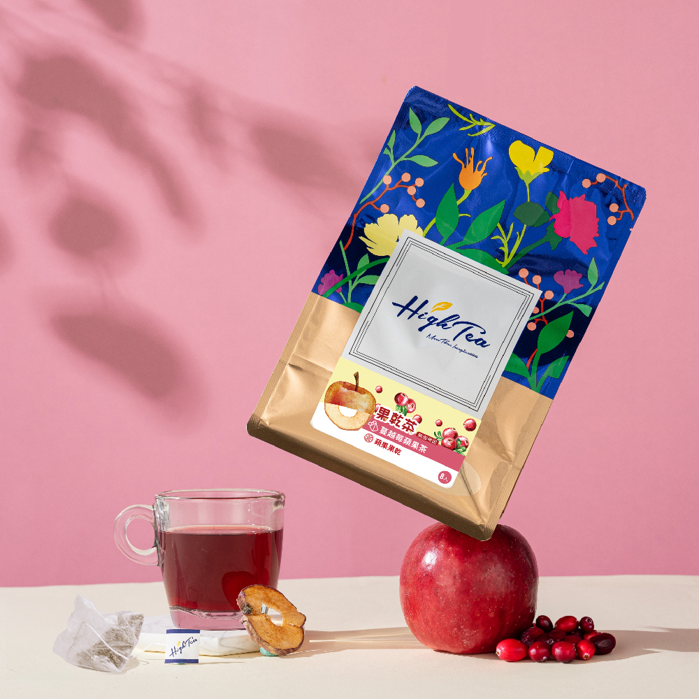 果乾茶-蔓越莓蘋果茶+蘋果乾 (5g±1g) x 8入/袋