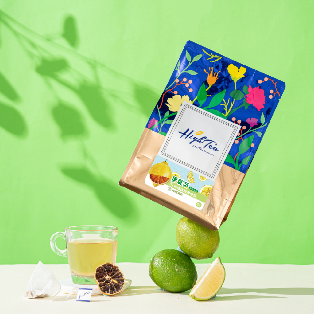 果乾茶-檸檬萊姆果味茶+檸檬乾 (4.5g±1g) x 8入/袋