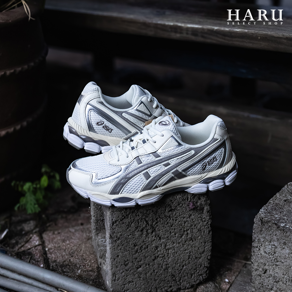 ASICS GEL-NYC 2055 "CREAM" 奶油灰 灰白 網眼 慢跑鞋 復古休閒鞋 1203A542-250