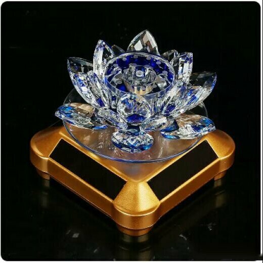 Hot Selling Solar Lotus Car Perfume ([Buy One Get Ten Free] Blue Solar Lotus with Gold Base)