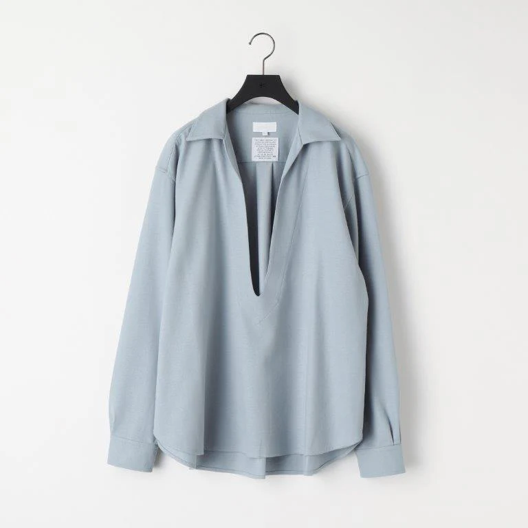 KANEMASA PHIL. - 36G WOOL VARRUSE SHIRT / 2COLORS