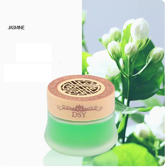 Hot selling car balm [elegant jasmine 1 bottle]