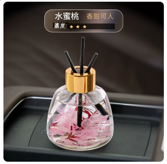 Hot selling car perfume ([Peach] 1 bottle)