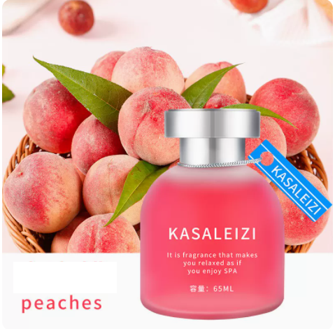 Hot-selling aromatherapy car high-end long-lasting light fragrance deodorizing and deodorizing refill liquid ornaments (peach)