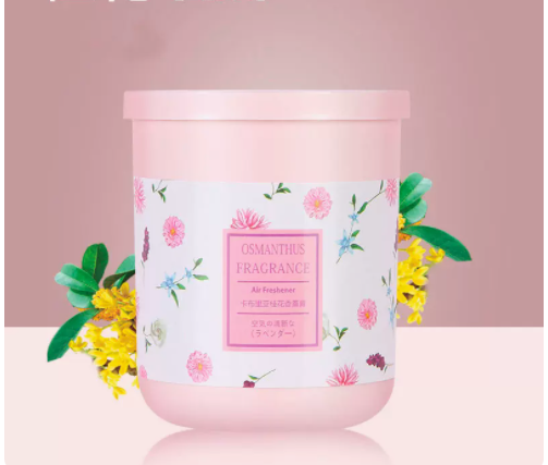 Hot selling car aromatherapy balm car interior accessories household solid fragrance (fresh lemon)