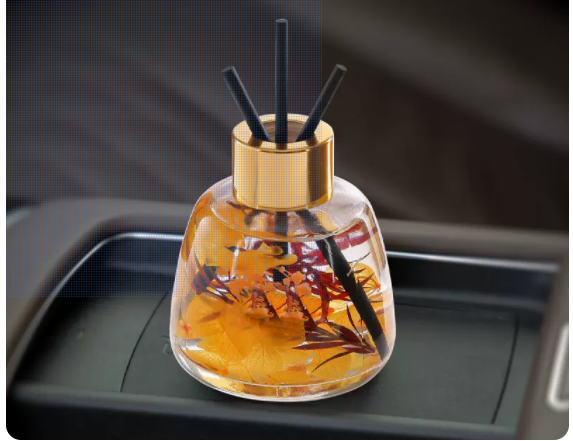 Hot-selling aromatherapy ornaments car interior decoration car long-lasting light fragrance deodorant freshener (freesia) 120ml