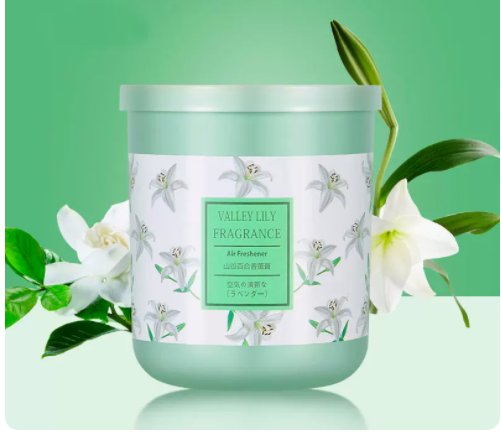 Hot selling car aromatherapy balm car interior accessories household solid fragrance (lily of the valley)