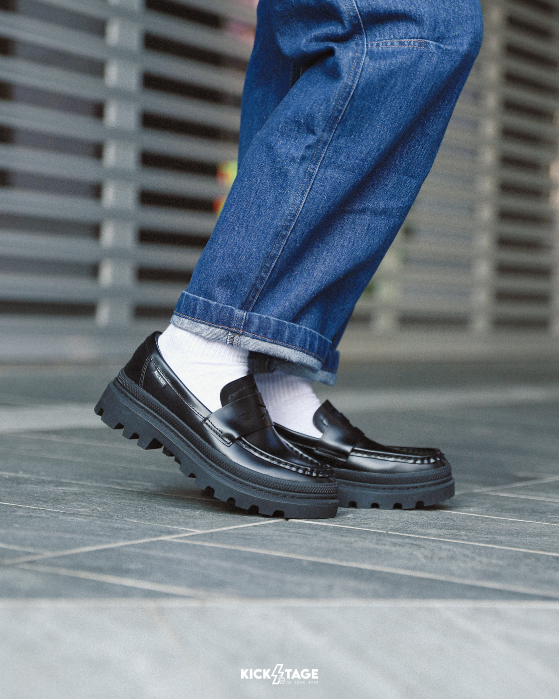 [西門實體門市現貨]男女鞋 PALLADIUM PALLATROOPER LOAFER 黑色 經典 低筒 紳士鞋 樂福鞋 皮鞋 休閒鞋【74371-008】