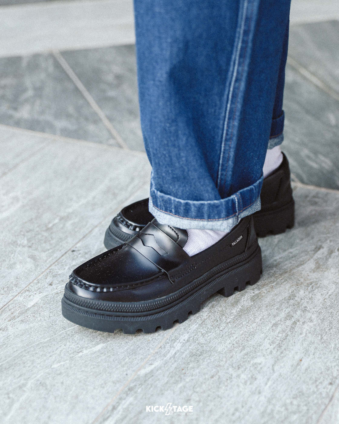 [西門實體門市現貨]男女鞋 PALLADIUM PALLATROOPER LOAFER 黑色 經典 低筒 紳士鞋 樂福鞋 皮鞋 休閒鞋【74371-008】