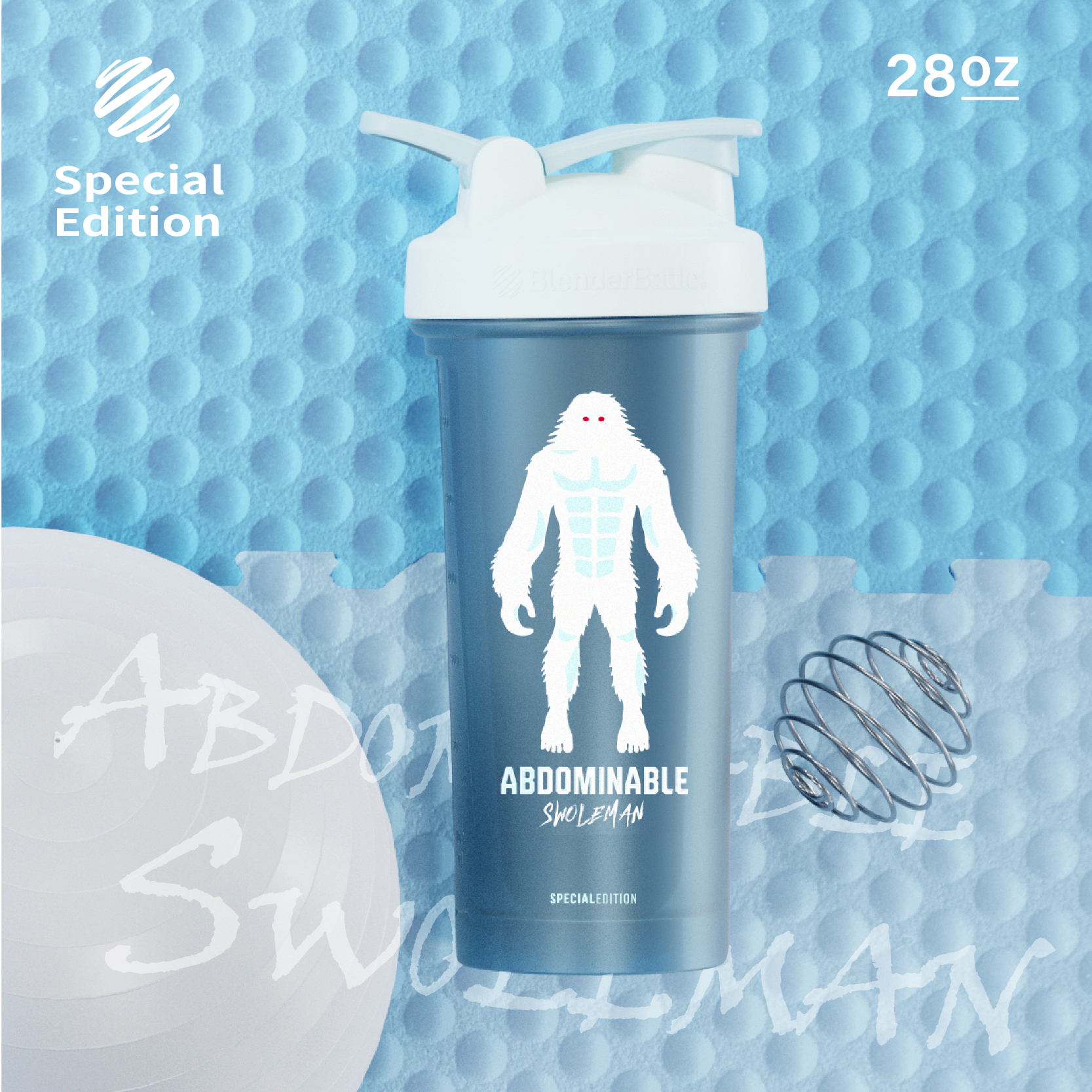 Blender Bottle® Classic V2【特別款】28oz|大雪怪