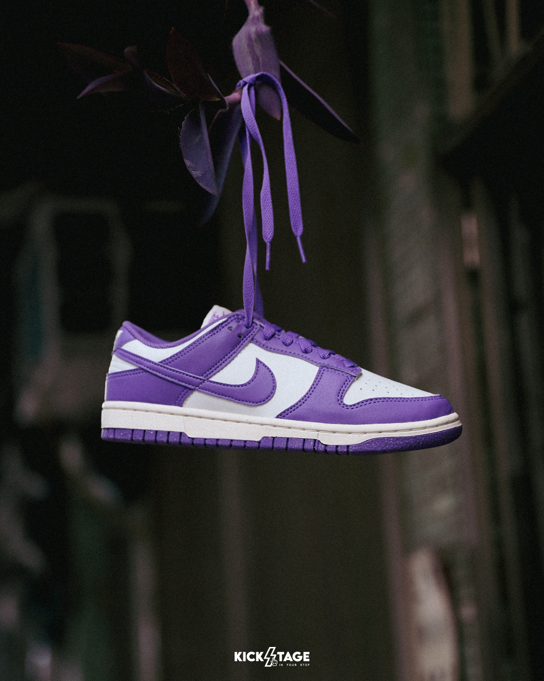 **特價商品售出不退換**女鞋 NIKE DUNK LOW NEXT NATURE 葡萄奶油 白紫 環保材質 復古 運動 休閒鞋【DD1873-108】25SALE