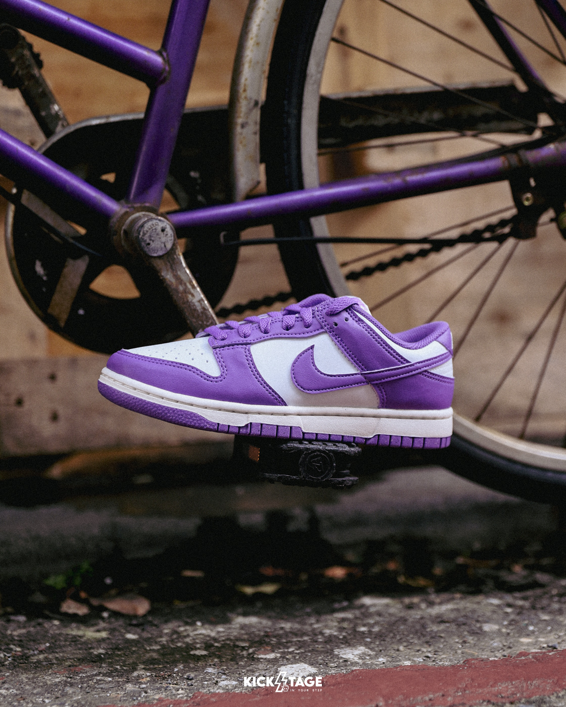 **特價商品售出不退換**女鞋 NIKE DUNK LOW NEXT NATURE 葡萄奶油 白紫 環保材質 復古 運動 休閒鞋【DD1873-108】25SALE