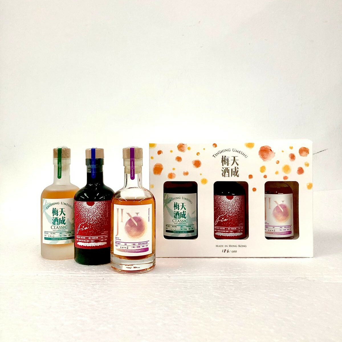 【限量 600 套】天成梅酒 BOX SET Fia CLASSIC JIN｜香港手工釀製