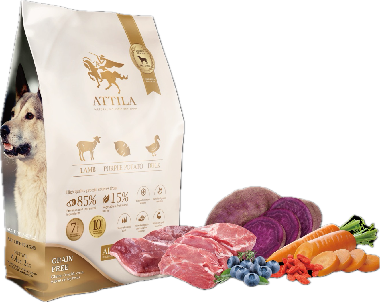 ATTILA 阿提拉 無穀全系列|狗飼料