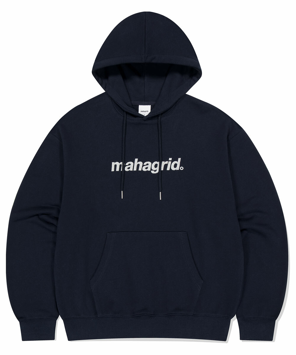 mahagrid - BASIC LOGO HOODIE (NAVY)