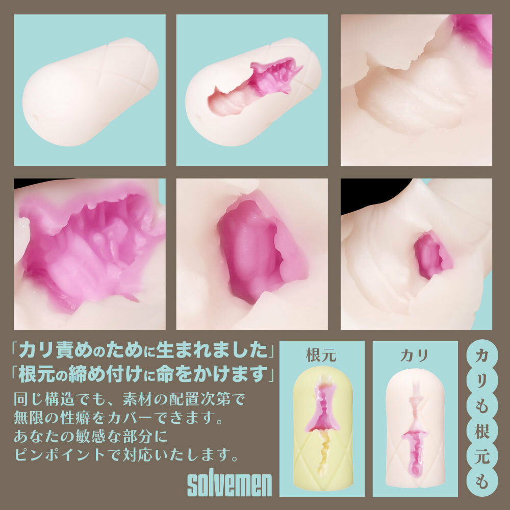 Solvemen 023 Penis Head Concentrated Pleasure Masturbator