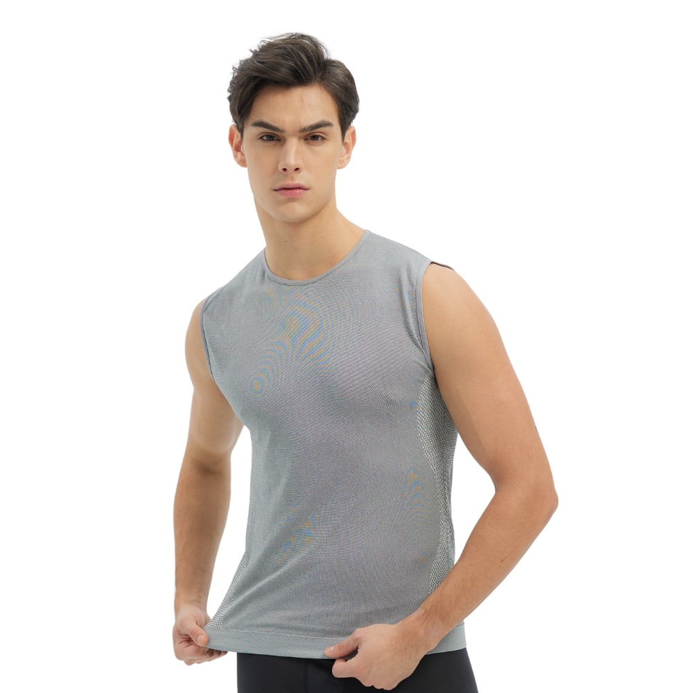 【京美】竹炭銀纖維爽背心2件組+能量銀纖維鍺石火耀褲(三角/平口) 2件組