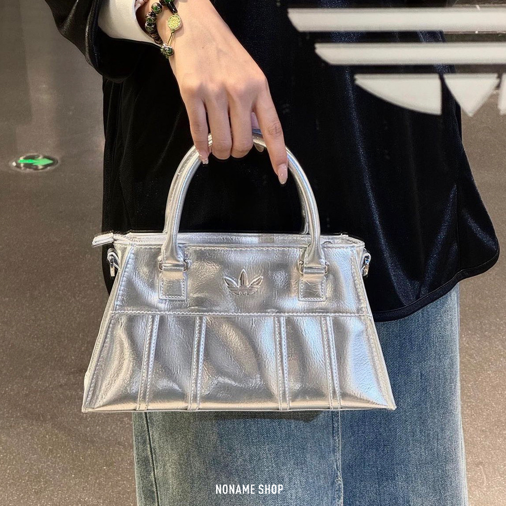 ADIDAS Originals OG 三葉草 腋下包 沙漏包 皮革 兩色