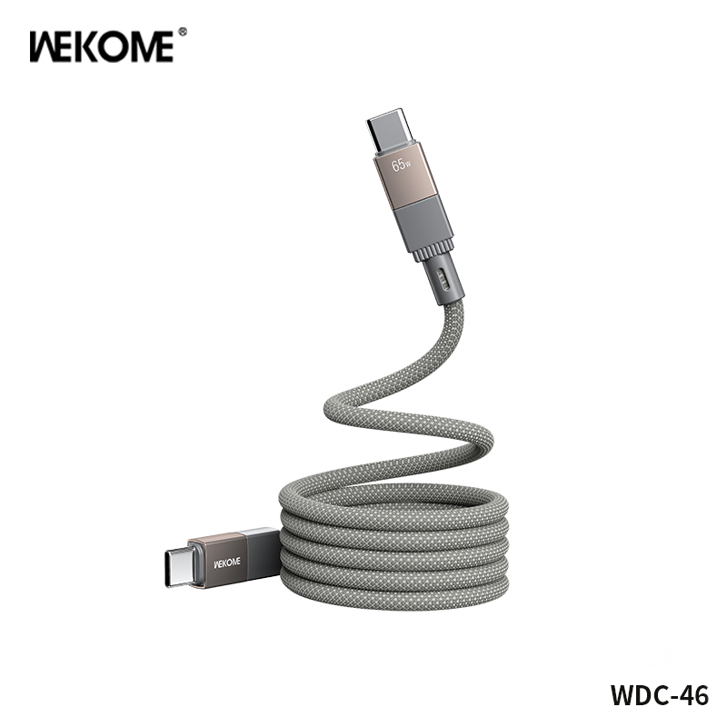 WEKOME - WDC-46 PD65W 磁吸收納數據線 Type-C > Type-C